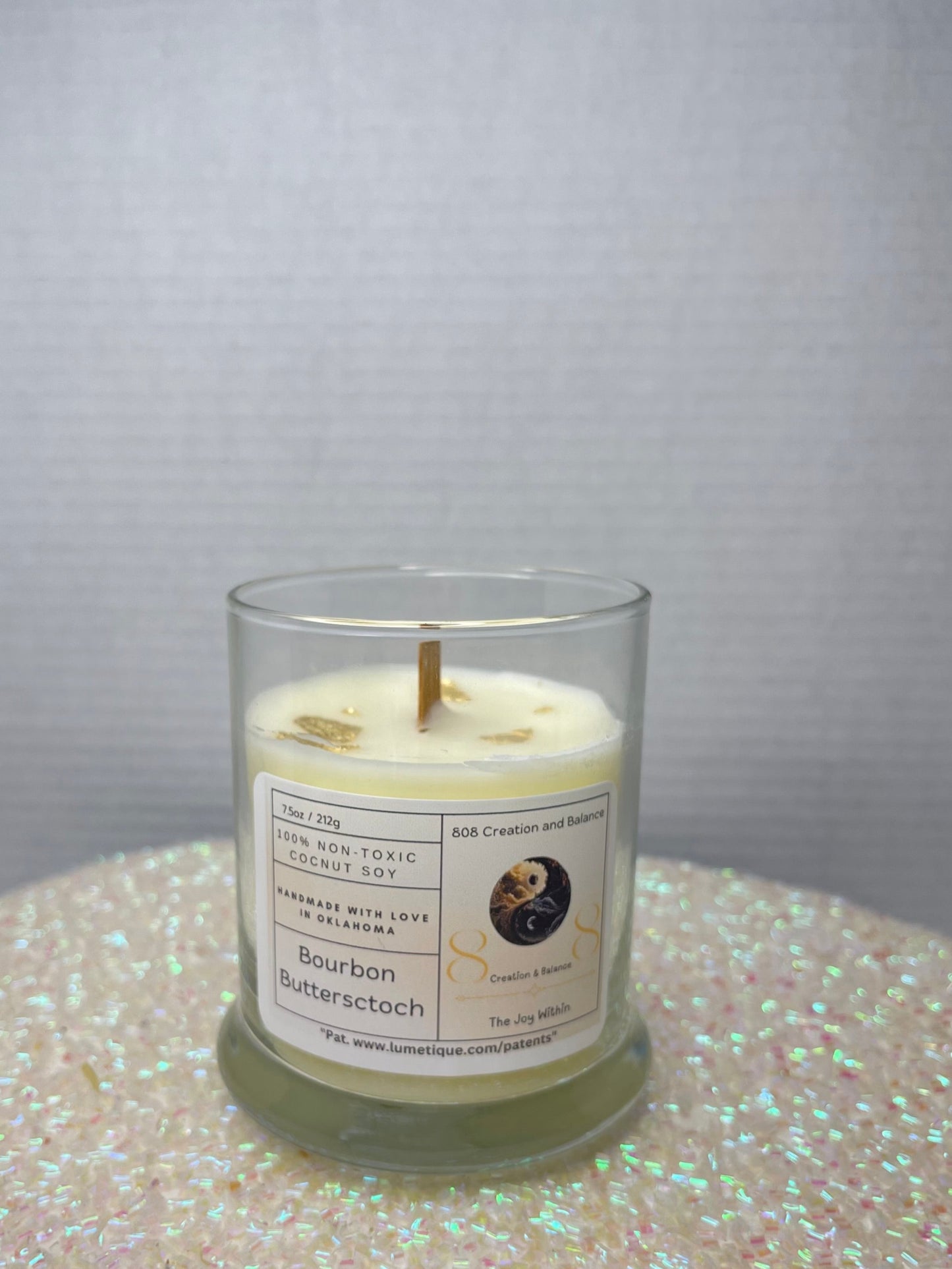 Gold Bourbon Butterscotch Candle